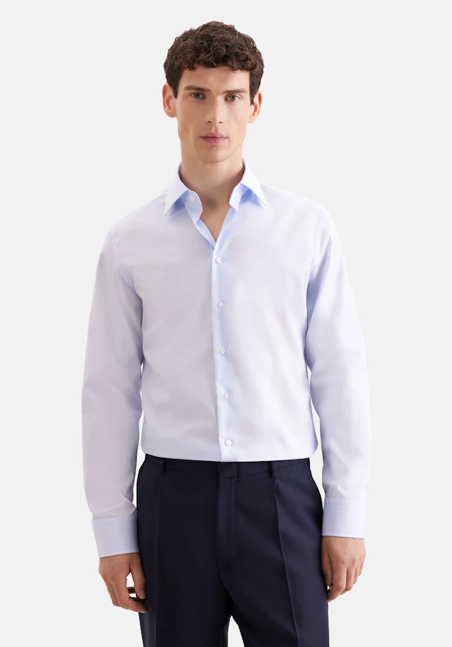 Slim Business Hemd Uni in Hellblau | Seidensticker Onlineshop