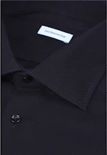 Slim Business shirt Uni in Schwarz |  Seidensticker Onlineshop