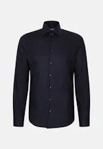 Slim Business shirt Uni in Schwarz |  Seidensticker Onlineshop