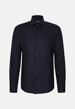Slim Business shirt Uni in Schwarz |  Seidensticker Onlineshop