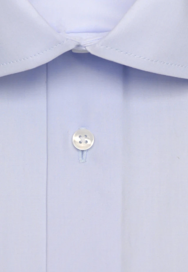 Shaped Chemise d'affaires Uni in Bleu Clair |  Seidensticker Onlineshop