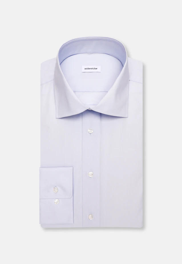 Shaped Business shirt Uni in Hellblau |  Seidensticker Onlineshop