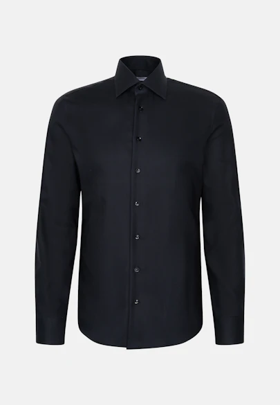 Shaped Chemise d'affaires Uni in Noir |  Seidensticker Onlineshop
