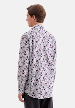Regular Business Hemd Druck in Rot |  Seidensticker Onlineshop