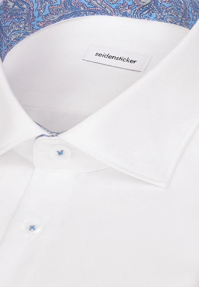 Regular Business shirt Uni in Weiß |  Seidensticker Onlineshop