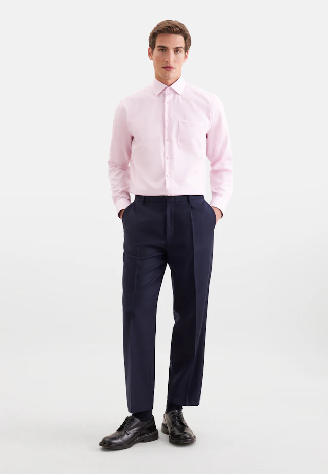 Regular Business Hemd Uni in Rosa |  Seidensticker Onlineshop