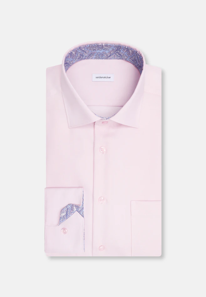 Regular Business Hemd Uni in Rosa | Seidensticker Onlineshop