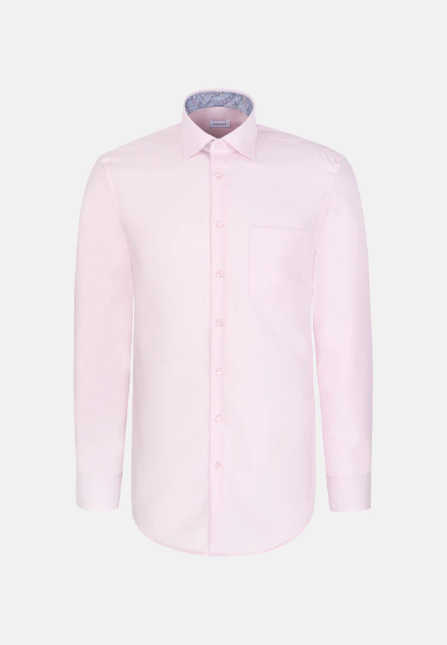 Regular Business Hemd Uni in Rosa |  Seidensticker Onlineshop