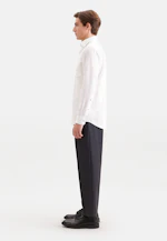 Regular Business shirt Structure in Weiß |  Seidensticker Onlineshop