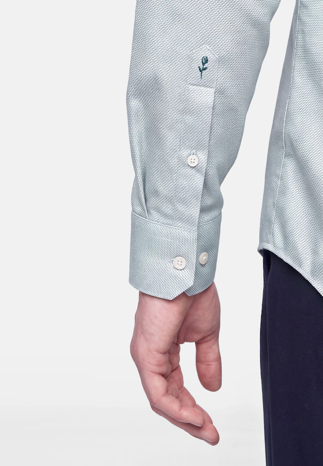 Regular Chemise d'affaires Structure in Vert |  Seidensticker Onlineshop