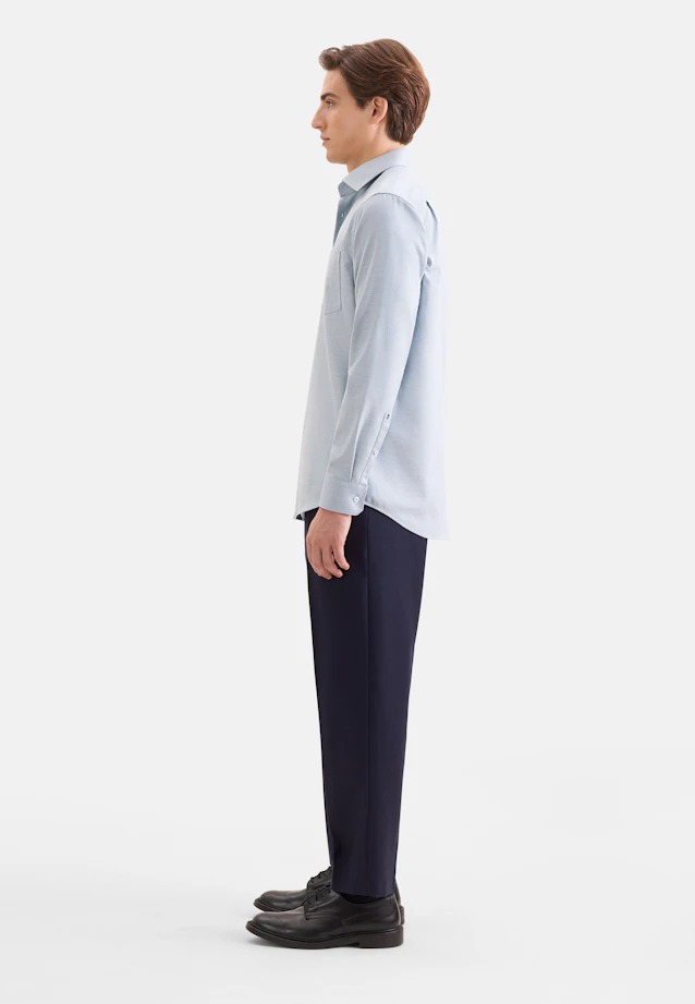 Regular Business shirt Structure in Grün |  Seidensticker Onlineshop