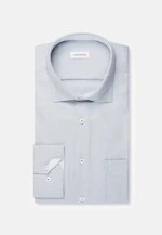 Regular Business shirt Structure in Grün |  Seidensticker Onlineshop
