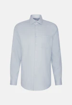 Regular Business shirt Structure in Grün |  Seidensticker Onlineshop