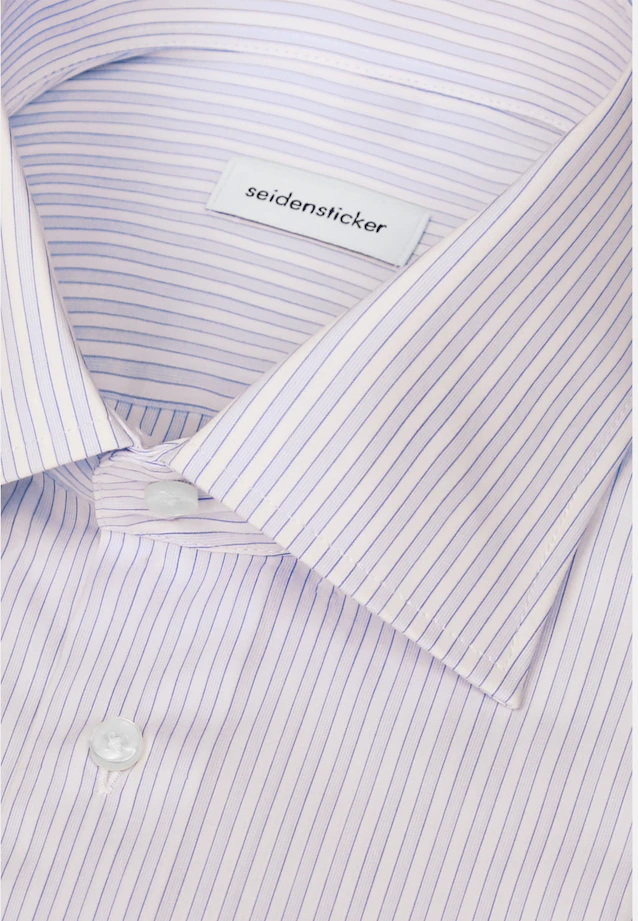 Regular Business Hemd Gestreift in Hellblau |  Seidensticker Onlineshop