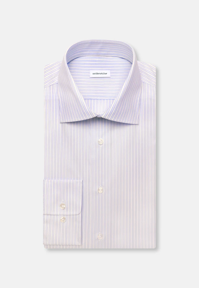 Regular Business shirt Stripes in Hellblau | Seidensticker online shop