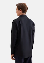 Regular Business Hemd Uni in Schwarz |  Seidensticker Onlineshop