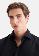 Regular Business Hemd Uni in Schwarz |  Seidensticker Onlineshop