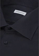 Regular Business Hemd Uni in Schwarz |  Seidensticker Onlineshop