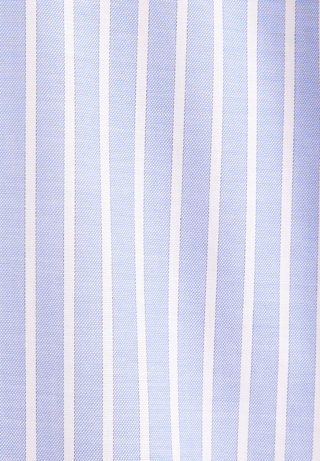 Regular Business Hemd Gestreift in Mittelblau |  Seidensticker Onlineshop