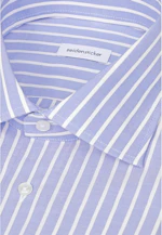 Regular Business shirt Stripes in Mittelblau |  Seidensticker Onlineshop