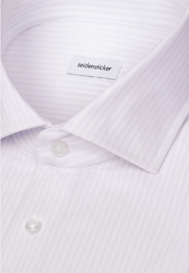 Regular Chemise Performance Imprimé dans Bleu Clair | Boutique en ligne Seidensticker