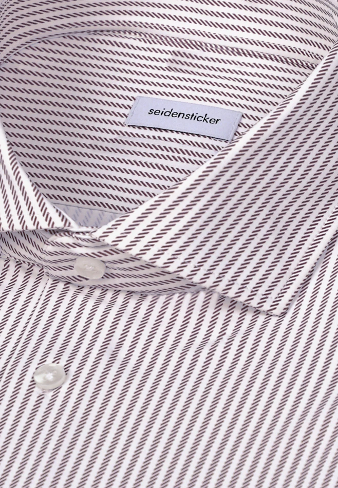 Regular Performance-Hemd Druck in Rot | Seidensticker Onlineshop