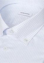 Regular Business Hemd Karo in Hellblau |  Seidensticker Onlineshop
