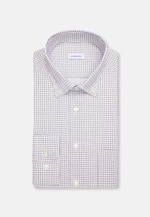 Regular Business shirt Check in Dunkelblau |  Seidensticker Onlineshop