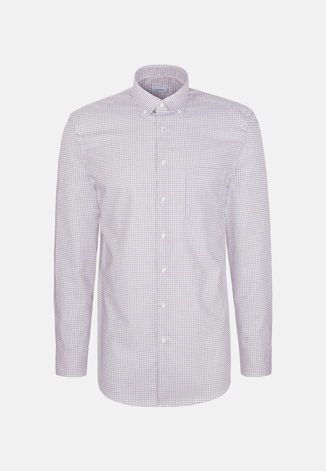 Regular Business shirt Check in Dunkelblau |  Seidensticker Onlineshop
