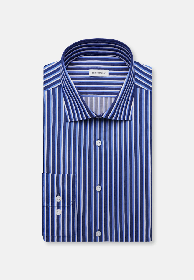 Slim Business shirt Stripes in Dunkelblau | Seidensticker online shop