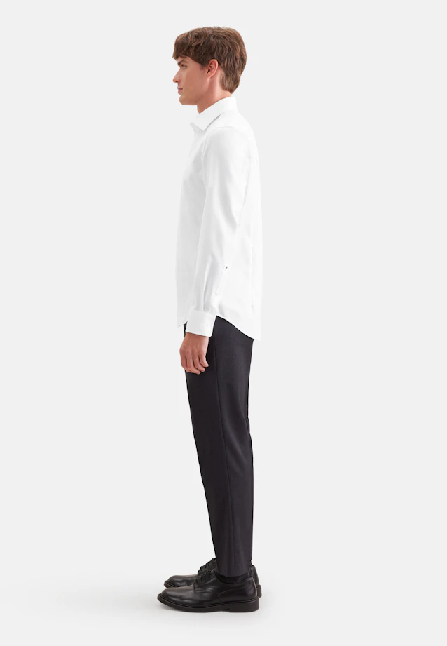 Shaped Chemise d'affaires Structure in Blanc |  Seidensticker Onlineshop
