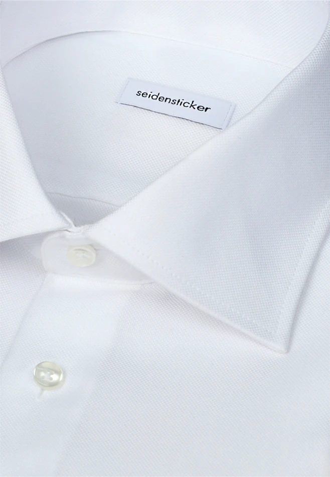 Shaped Chemise d'affaires Structure dans Blanc | Boutique en ligne Seidensticker