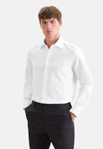 Slim Business shirt Structure in Weiß |  Seidensticker Onlineshop