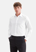 Slim Business shirt Structure in Weiß |  Seidensticker Onlineshop