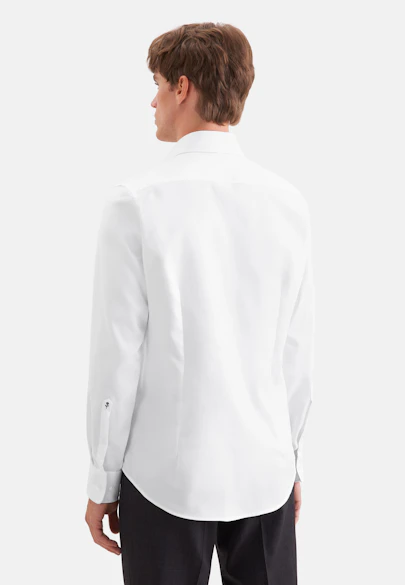 Slim Chemise d'affaires Structure in Blanc |  Seidensticker Onlineshop
