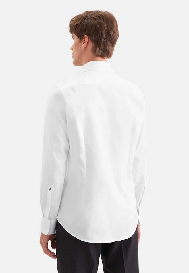 Slim Business shirt Structure in Weiß | Seidensticker online shop