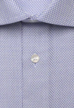 X-Slim Business shirt Structure in Mittelblau |  Seidensticker Onlineshop
