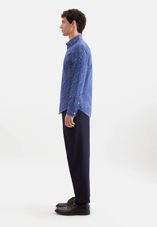 Shaped Chemise d'affaires Imprimé in Bleu Foncé |  Seidensticker Onlineshop
