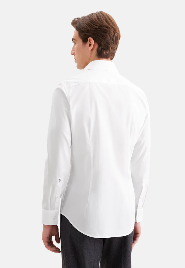 X-Slim Business shirt Uni in Weiß |  Seidensticker Onlineshop