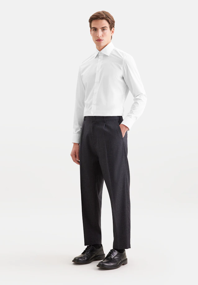 X-Slim Business shirt Uni in Weiß |  Seidensticker Onlineshop