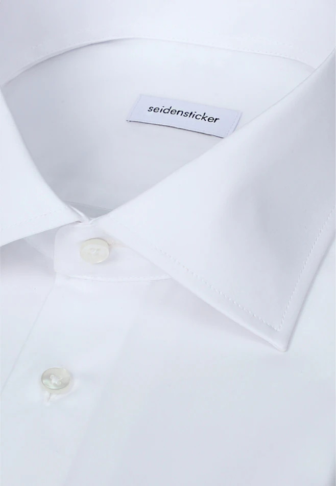 X-Slim Business shirt Uni in Weiß | Seidensticker online shop