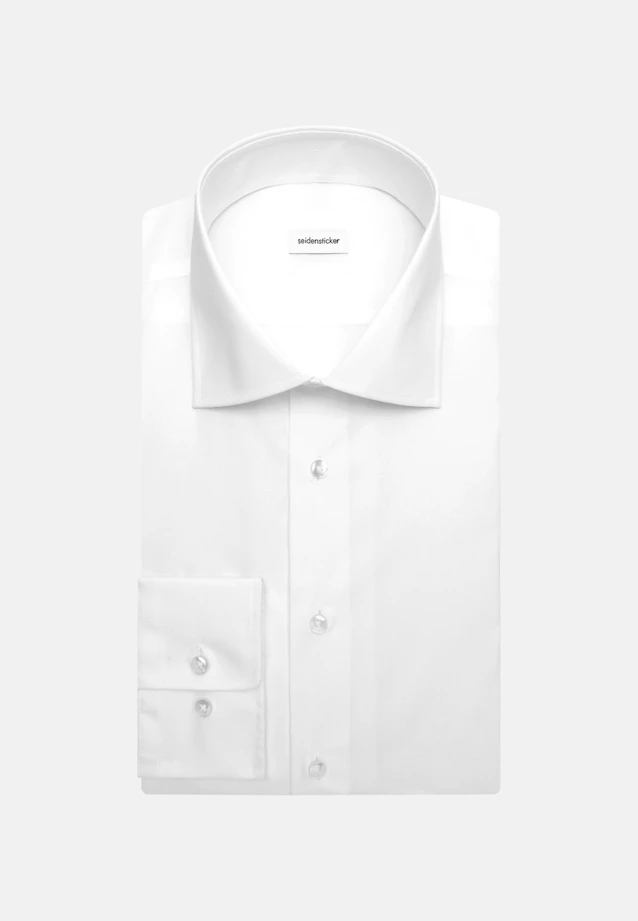 X-Slim Business shirt Uni in Weiß |  Seidensticker Onlineshop