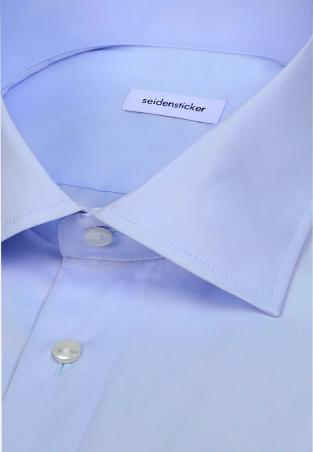 X-Slim Business shirt Uni in Hellblau |  Seidensticker Onlineshop