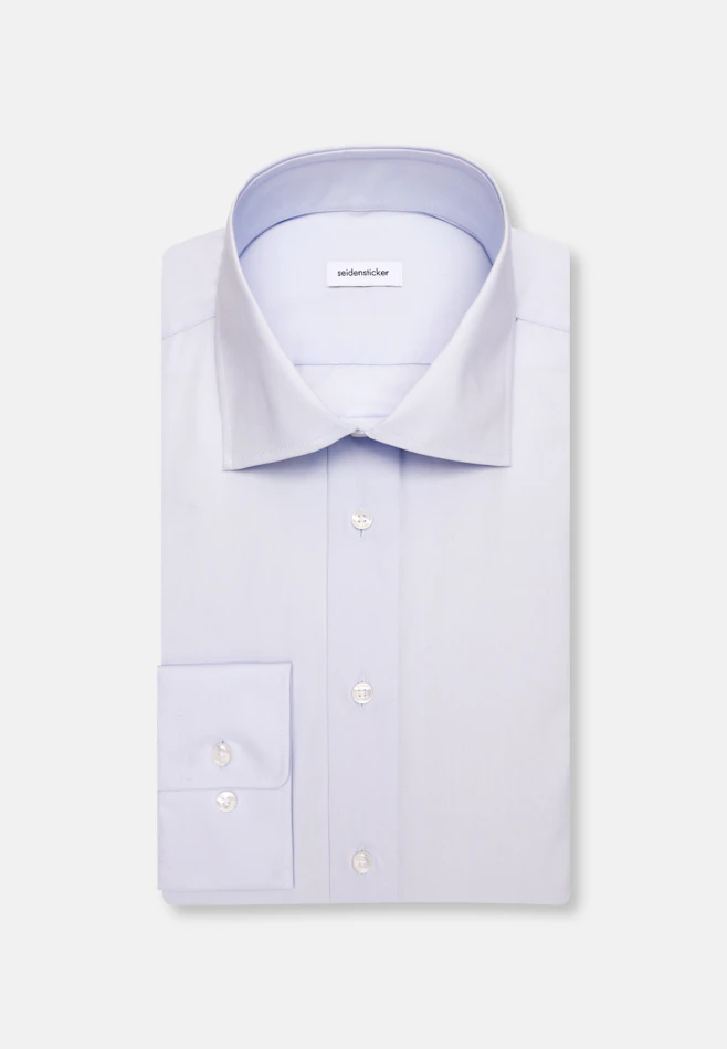 X-Slim Business shirt Uni in Hellblau | Seidensticker online shop