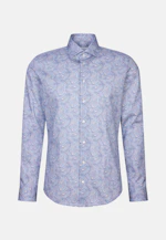 Regular Chemise d'affaires Imprimé in Bleu Moyen |  Seidensticker Onlineshop