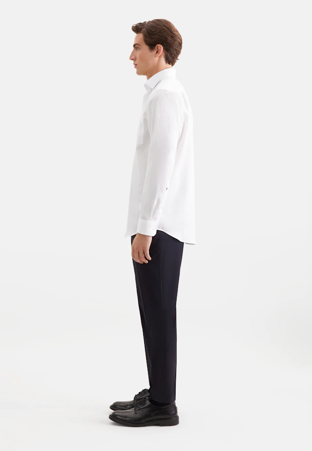Comfort Business shirt Structure in Weiß |  Seidensticker Onlineshop