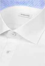 Comfort Business shirt Structure in Weiß |  Seidensticker Onlineshop