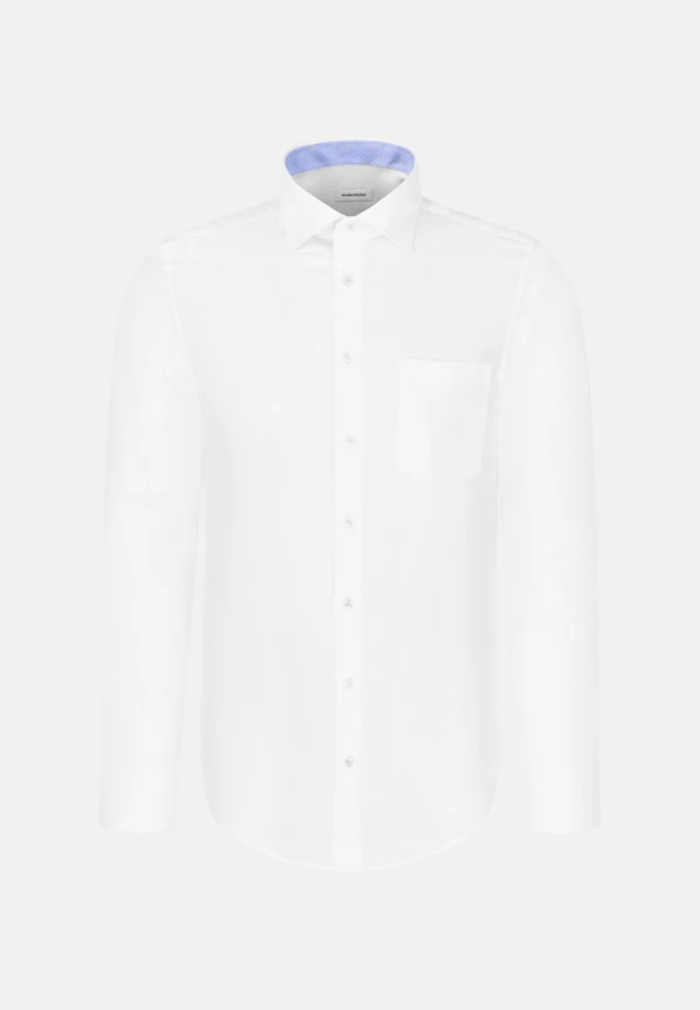 Comfort Business shirt Structure in Weiß |  Seidensticker Onlineshop