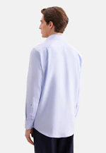 Comfort Business Hemd Struktur in Hellblau |  Seidensticker Onlineshop