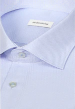 Comfort Business shirt Structure in Hellblau |  Seidensticker Onlineshop